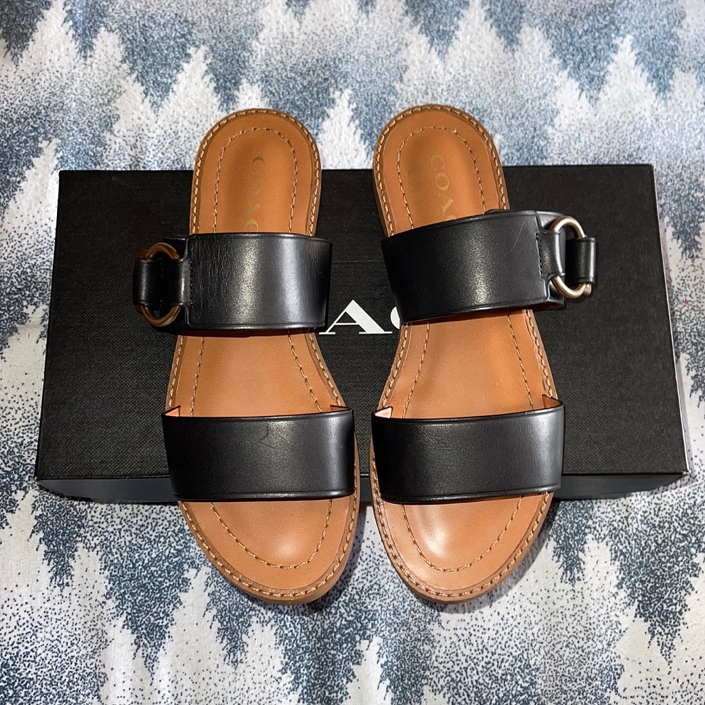Coach sandals